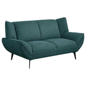 Your casual living space is ground zero for style and comfort with a two-seater loveseat echoing mid-century modern design elements. This comfy and stylish loveseat is a great choice for more compact spaces and small apartments, or as a partner to a sofa.