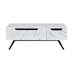 Throm - Coffee Table - White Finish