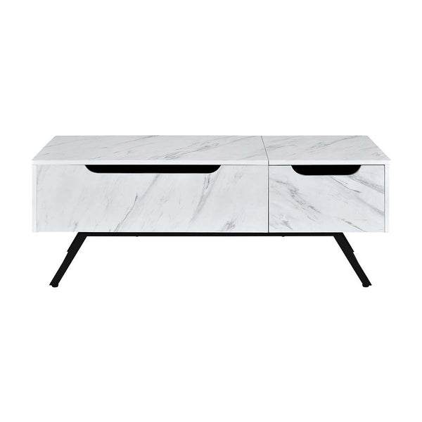 Throm - Coffee Table - White Finish