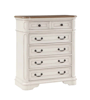 Florian - Chest - Antique White Finish