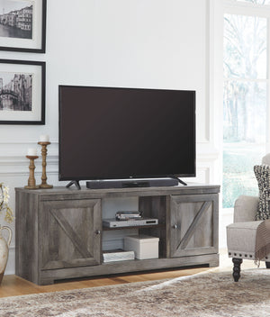  clean and minimalist-chic profile is enriched with a striking replicated oak grain with thick plank styling and a weathered gray finish for that