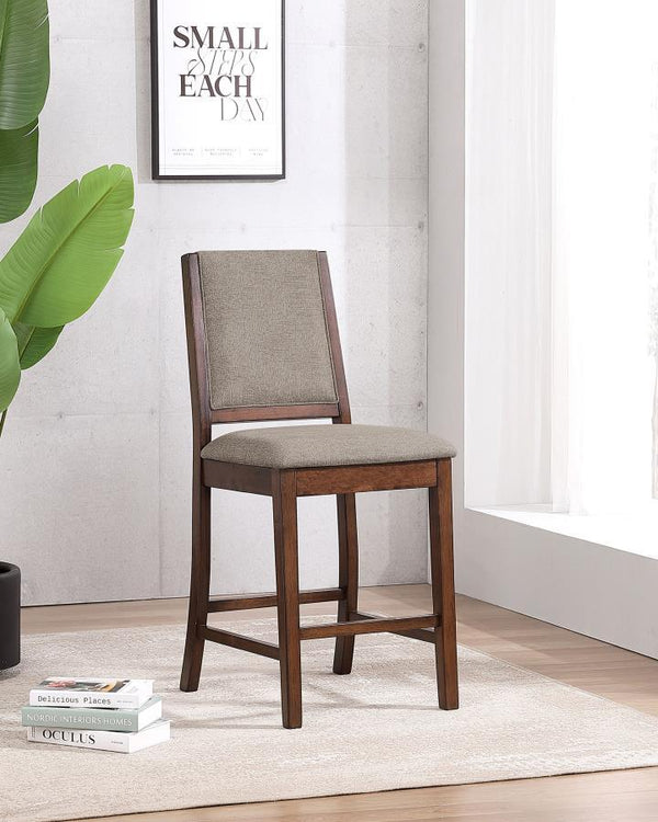  perfect for comfort in an inviting dining space. They show off a mango wood finish over sap wal