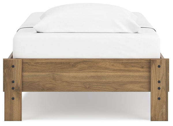 Deanlow - Honey - Twin Platform Bed