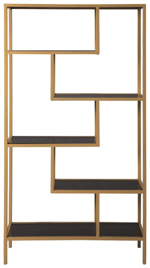 Frankwell - Gold Finish - Bookcase