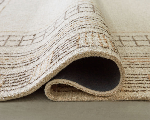 Idaman - Taupe / Brown - Large Rug