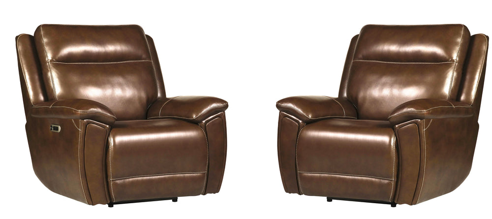 The elegant look of leather with the innovative functions of modern technology, the Jameson Zero Gravity Recliner is truly the best of both worlds. With eye-catching contrast stitching and features like power zero-gravity recline, power headrest, and Inte