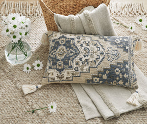 Winbury - Blue / Tan / White - Pillow