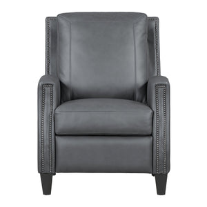 Hunter - Manual Pushback Recliner - Echo Gray