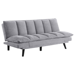 Versatility reigns in a modern sofa bed. Soft upholstery complements perfectly, bringing inviting style to a convertible design. It goes from sofa to bed with a lay-flat mechanism, perfect for a multi-functional space like a home office or compact living 
