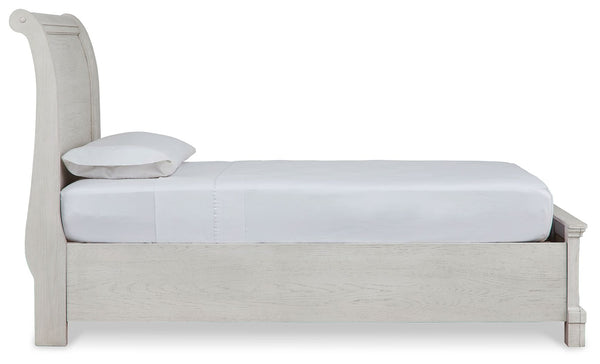  Twin Sleigh Storage Bed