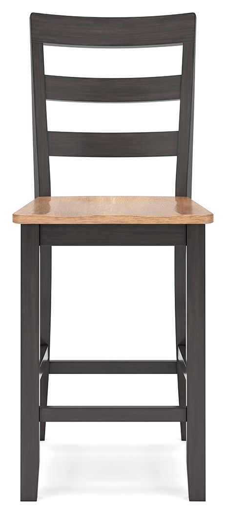 Gesthaven - Natural / Brown - Barstool (Set of 2)