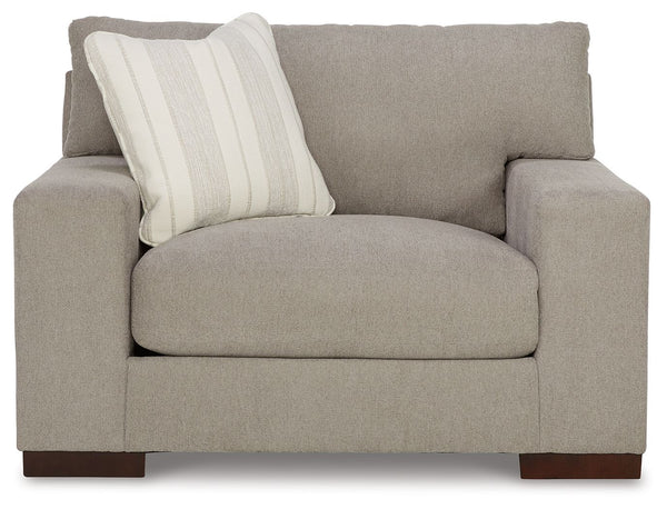 Maggie - Flax - Chair And A Half