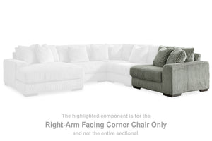 Lindyn - Fog - RAF Corner Chair