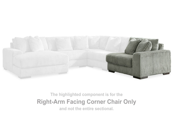 Lindyn - Fog - RAF Corner Chair