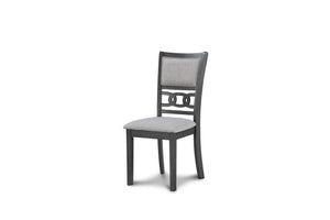 Gia - 5 Piece Square Counter Dining Set (Table & 4 Chairs) - Gray