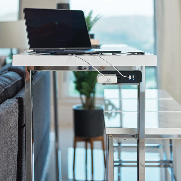  it-'s perfect for adding extra seating and table space to any room in your home. The table is crafted with a scratch-resistan