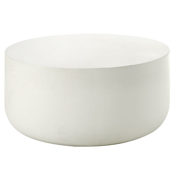  modern design with its fixed table top and faux concrete finish. Ideal for contemporary spaces