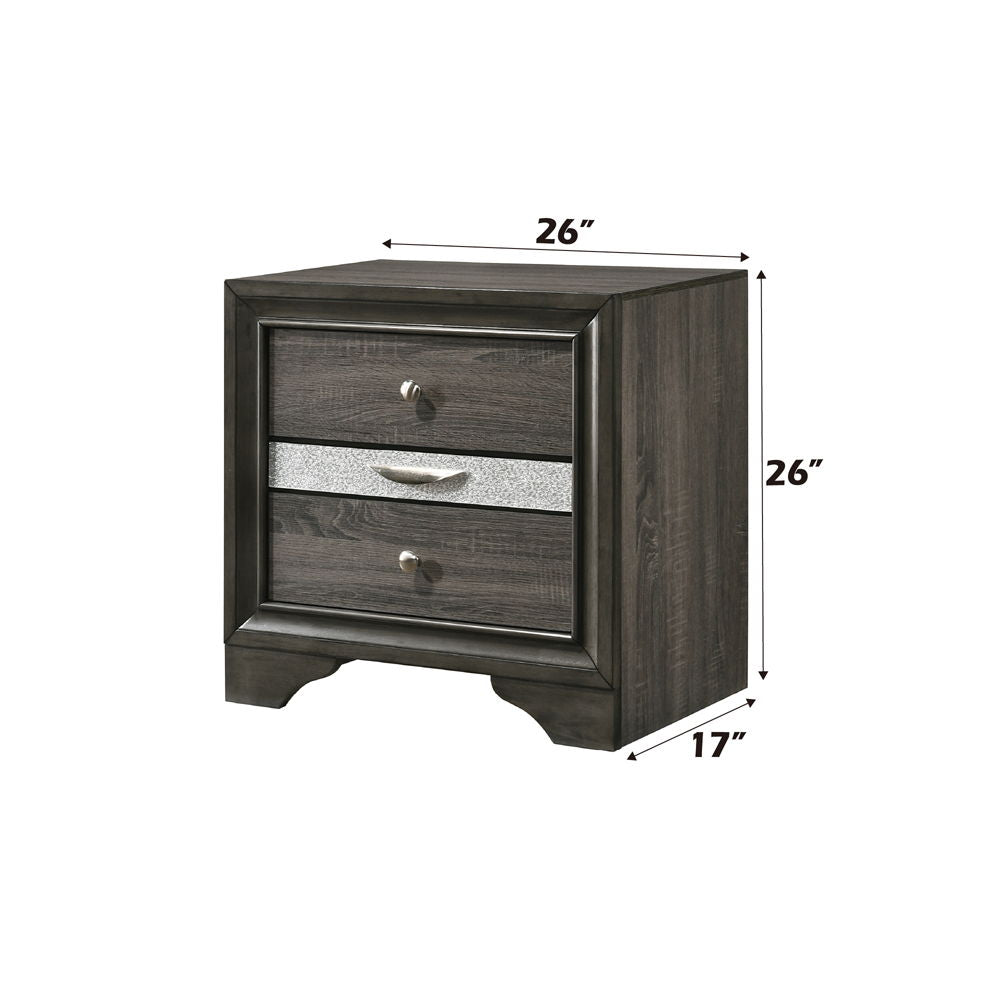 3 Drw (Jewelry Drawer w/Compartments) Drawer: GLIDE Center Metal (Kenlin, 3/4 Ext.), DOVETAIL English Front & Back, Fully Finished Inside (Full Ext. & FELT-LINED Only for Jewelry Drawer), Safety Stop, Manual Closing, Hdw: Single Pull Knobs (Handle Jewelry