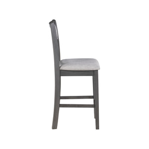 Gia - Counter Chairs (Set of 2) - Gray