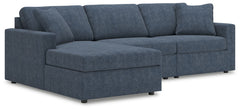 Looking cool and contemporary is great. But when it comes down to it, youâ€™re all about low-maintenance lounging. With the performance fabric on this sectional chaise sofa, cleaning spills is a breeze. And its customizable modular design caters to your e