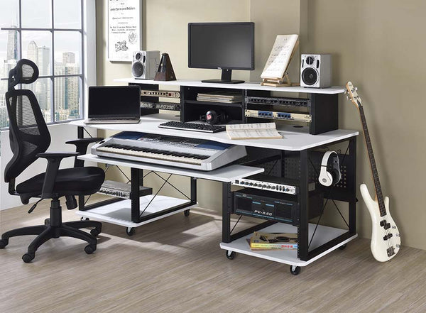 Megara - Music Desk - White - 72-"