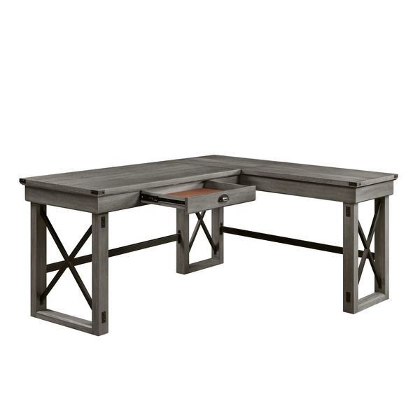Talmar - Writing Desk - Weathered Gray Finish