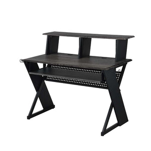  the dek can securely hold all your equipment and gear. The shelf can be used to mount a monitor and speakers.