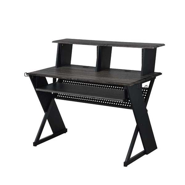  the dek can securely hold all your equipment and gear. The shelf can be used to mount a monitor and speakers.