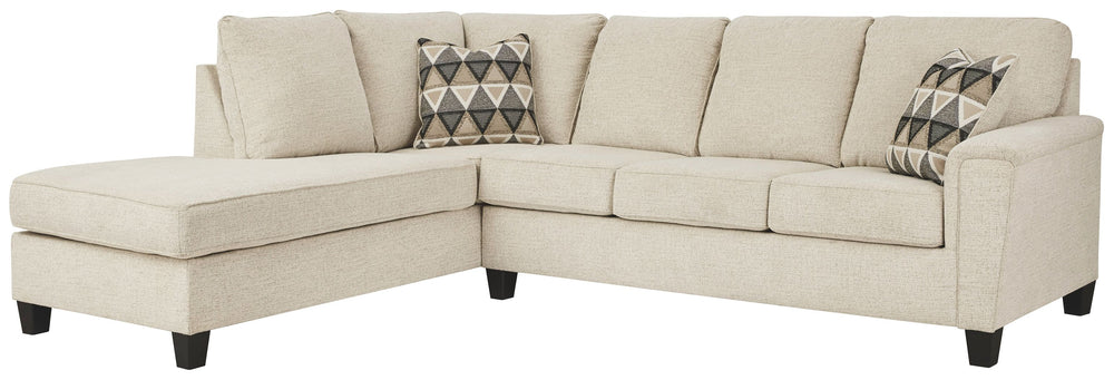 If youâ€™re looking to lighten the mood, youâ€™re sure to find this budget-conscious sectional sleeper beautifully fits the bill. Covered in a creme chenille upholstery loaded with plush texture, this less-is-more contemporary sectional is dressed to impr