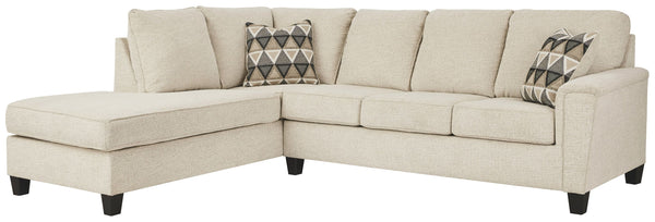 If youâ€™re looking to lighten the mood, youâ€™re sure to find this budget-conscious sectional sleeper beautifully fits the bill. Covered in a creme chenille upholstery loaded with plush texture, this less-is-more contemporary sectional is dressed to impr