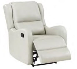 Kick up your feet in style with a graceful modern recliner in your living room or den. Itâ€™s a versatile design that pairs clean, sleek lines with English arms that slope beautifully to create refined aesthetics in your home. The recliner features faux l