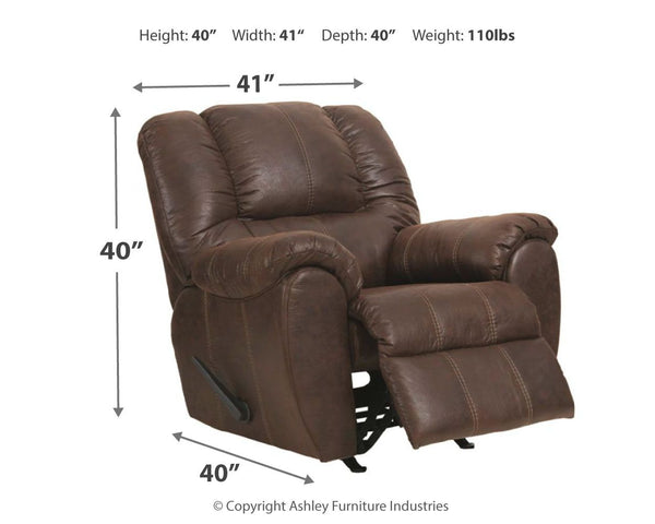 McGann - Walnut - Rocker Recliner