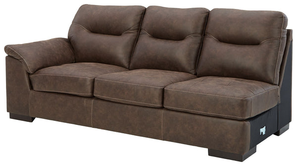 Maderla - Walnut - LAF Sofa