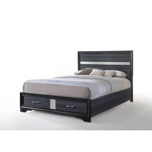 Naima - Queen Bed - Black