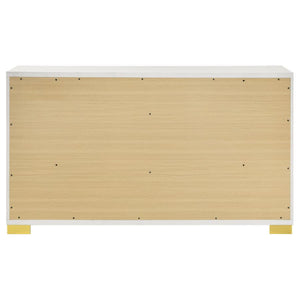 Marceline - 6-Drawer Dresser - White