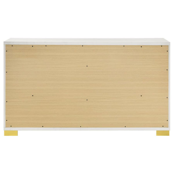 Marceline - 6-Drawer Dresser - White