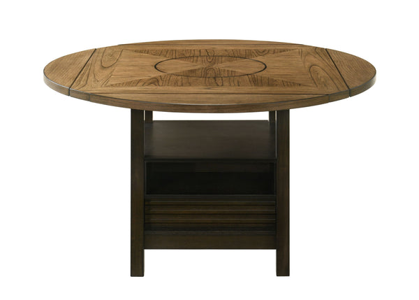  this set effortlessly balances sophistication with functionality. Featuring a rich two-toned wood finish complemented by sleek