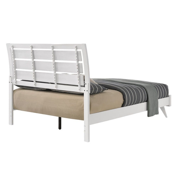 Cerys - Eastern King Bed - White