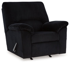 This recliner is a cozy interpretation of casual contemporary style. Its super-soft corduroy makes curling up with a book or your favorite show that much more comfortable. You-'re sure to appreciate its sincere styling and homey approach to relaxation.<br