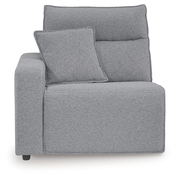 Modmax - Salt And Pepper - LAF Zero Wall Power Recliner