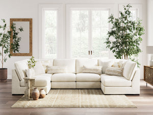 Donelson Creek - Vanilla - 6-Piece Sectional