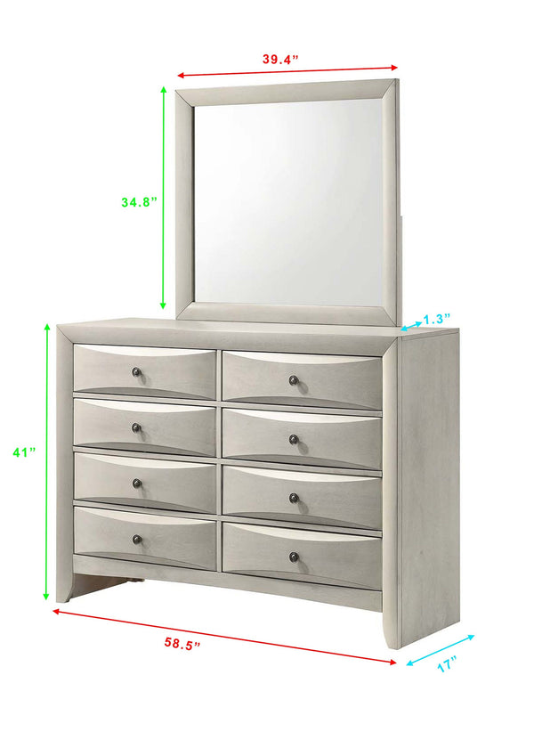  designed to blend modern functionality with sleek aesthetics. The centerpiece boasts a sophisticated headboard featuring built-in shelving and storage compartments