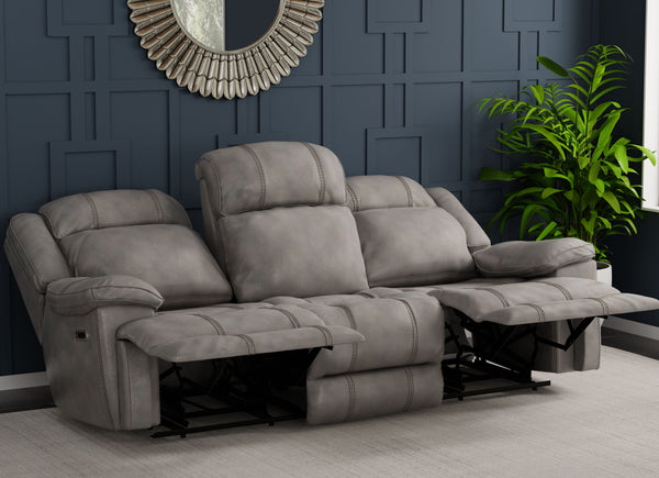 Eclipse - Power Reclining Sofa And Loveseat - Florence Heron