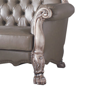 Dresden - Loveseat - Vintage Bone White & PU