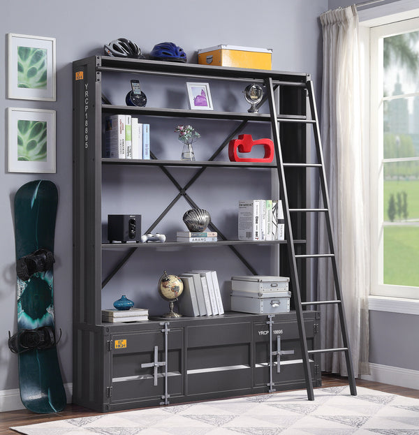 Cargo - Bookshelf - Gunmetal - 83"