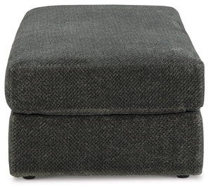 Karinne - Smoke - Oversized Accent Ottoman