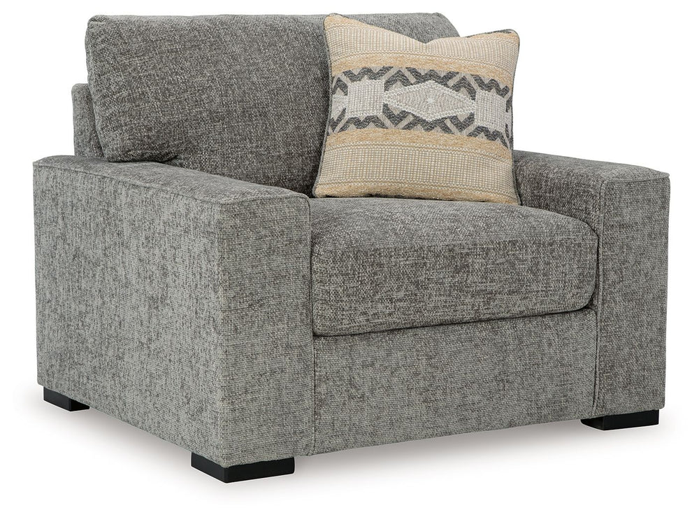 If reclining isnâ€™t a priority (but curling up is), then this oversized chair is the clear choice for comfort. The deep seating and indulgently plush fabric remind you to de-stress and take a break. When you want to have -"me time-" in style, it-'s the b