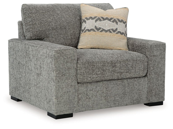 If reclining isnâ€™t a priority (but curling up is), then this oversized chair is the clear choice for comfort. The deep seating and indulgently plush fabric remind you to de-stress and take a break. When you want to have -"me time-" in style, it-'s the b