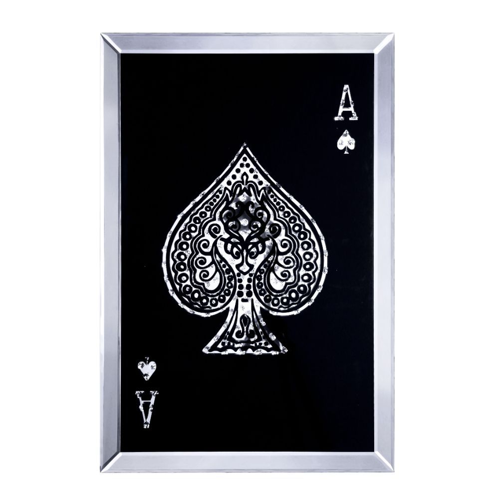 Wall art instantly turns any blank area into an eye-catching display, all while lending a gallery-worthy appeal to your abode. With the Talisha wall art collection elegance combines with beauty by showcasing gleaming designs with black backgrounds to set 