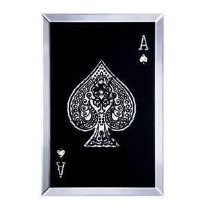 Wall art instantly turns any blank area into an eye-catching display, all while lending a gallery-worthy appeal to your abode. With the Talisha wall art collection elegance combines with beauty by showcasing gleaming designs with black backgrounds to set 